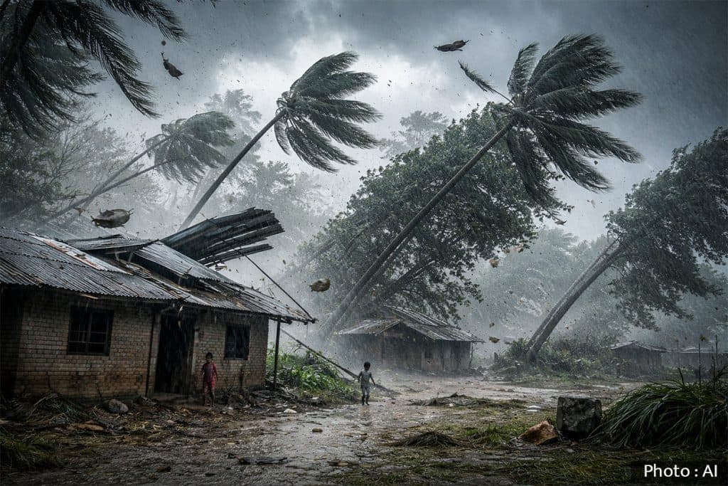 Thunderstorms and strong winds forecast across Nepal